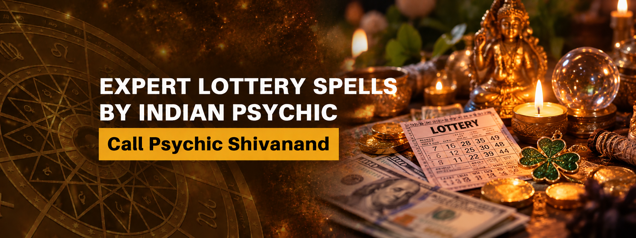 Lottery Spells / Win a Lottery — Psychic Shivanand